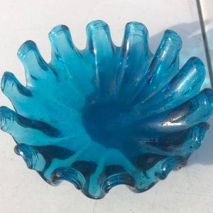 Vintage Blue Glass